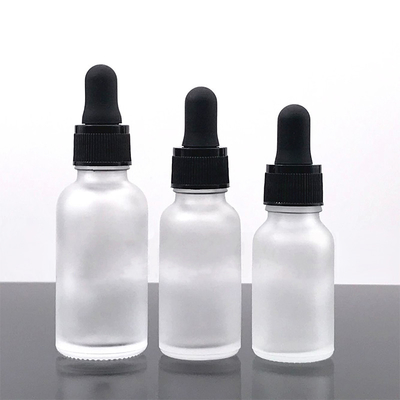 Multi Kapazität bereifte Flaschen des Tropfenzähler-Glasätherischen öls 5ml 10ml