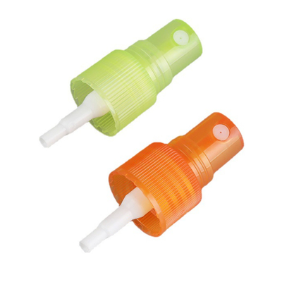 Grüne orange Plastik-24mm Nebel-Spray-Pumpe für HAUSTIER Flasche
