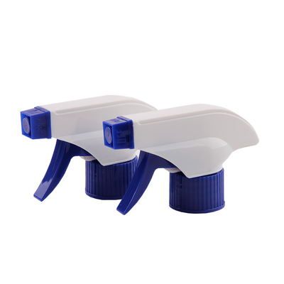 Blaue weiße 28mm sprühen Trigger-ODM-Sprühflasche-Triggerköpfe
