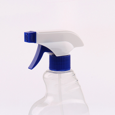Blaue weiße 28mm sprühen Trigger-ODM-Sprühflasche-Triggerköpfe
