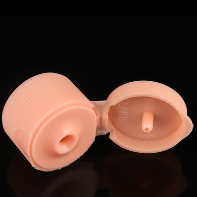 Freie 20mm Flip Top Caps Pink Disc Spitzen-Schließungen ODM BPA