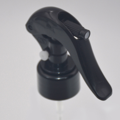 Herkömmlicher schwarzer 28/410 feiner Nebel-Pumpen-Sprüher für Plastikflasche