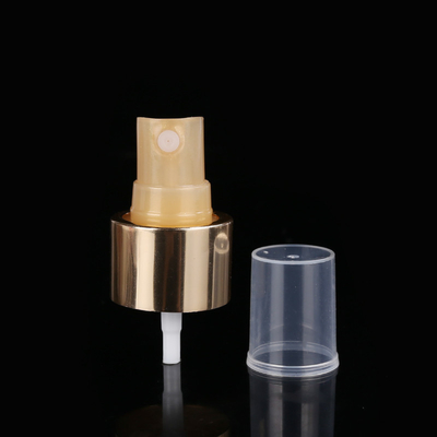 Gold und silberner feiner Nebel-Pumpen-Sprüher 24/410 für Wasser-Flasche
