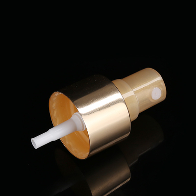Gold und silberner feiner Nebel-Pumpen-Sprüher 24/410 für Wasser-Flasche