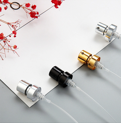 18mm 20mm Zerstäuber-Spray-Aluminiumfalz-Pumpen-Goldsilber-Schwarzes