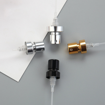 18mm 20mm Zerstäuber-Spray-Aluminiumfalz-Pumpen-Goldsilber-Schwarzes