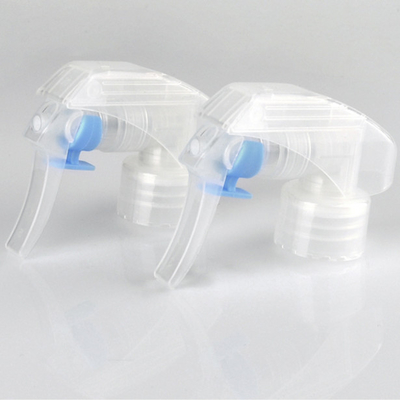 Transparente 24MM Chemikalie beständig 	Plastiktriggersprüher für Plastikflasche