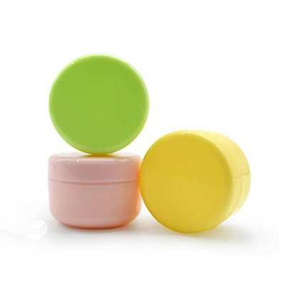 Toilettenartikel leeren wasserundurchlässigen pp. Cremetiegel 10ml der Lotions-Behälter-