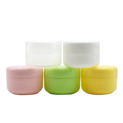 Toilettenartikel leeren wasserundurchlässigen pp. Cremetiegel 10ml der Lotions-Behälter-