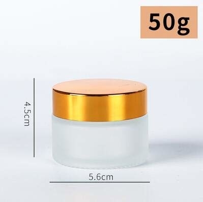 Mattglas-Glas der Lotions-30ml mit Aluminiumdeckel kein Durchsickern