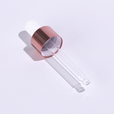 Rose Gold Frosted Eye Dropper füllt 3ml 5ml 10ml 15ml ab