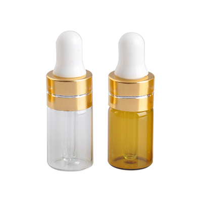 ätherisches Öl 3ml füllt Brown-Glas-Augen-Tropfflaschen ab