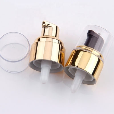 Gold-Aluminium-20/410 Behandlungs-Pumpe für kosmetische Flasche