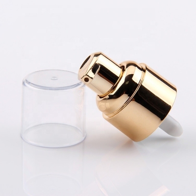 Gold-Aluminium-20/410 Behandlungs-Pumpe für kosmetische Flasche