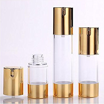 Plastik-luftlose Pumpflaschen AS 50ml 30ml 15ml für Kosmetik