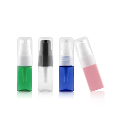 Leere Plastikflaschen der lotions-10ML mit Pumpen-Grün-transparentem blauem Rosa