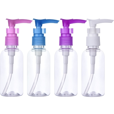 LinDeer-HAUSTIER transparente Plastiklotions-Flasche 50ml für Flüssigkeit