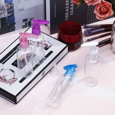 LinDeer-HAUSTIER transparente Plastiklotions-Flasche 50ml für Flüssigkeit