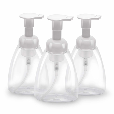 Transparente leere Plastikflaschen der lotions-500ml mit Pumpe 28mm