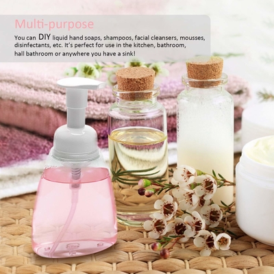 Transparente leere Plastikflaschen der lotions-500ml mit Pumpe 28mm