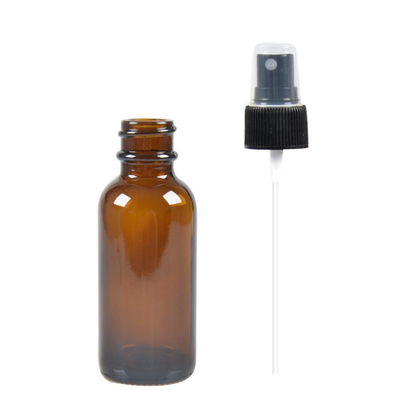 kosmetische Sprühflasche 50ml Brown rüttelt mit 24MM Pumpe für Flüssigkeit