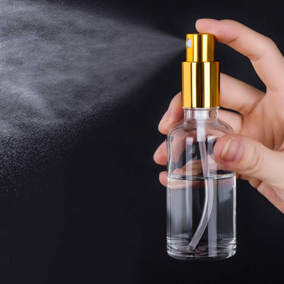 Anodisierte feine Glaspumpen-Aluminiumzufuhr der Nebel-Sprühflasche-50ml