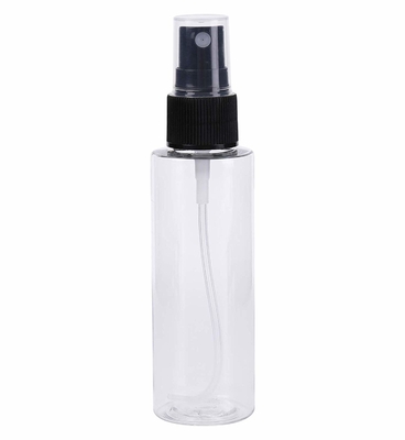 Transparentes HAUSTIER Plastik-kosmetische Gläser 100ml mit 24mm Pumpe